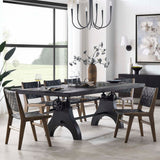 96 Inch Adjustable Height Solid Wood Dining and Conference Table