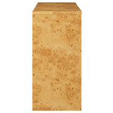 Modern Burl Wood 2-Door Sideboard – Natural 40 Inch