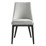 Vintage Modern Performance Velvet Dining Chair