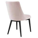 Vintage Modern Performance Velvet Dining Chairs Set of 2