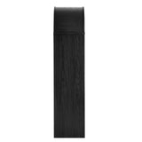 Modern Arched Glass Door Tall Storage Display Cabinet – 71 Inch