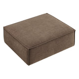 Modular Performance Fabric Ottoman with Piping – 41 Inch