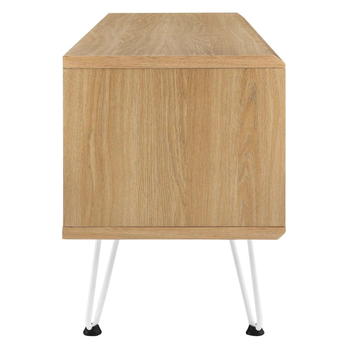 Industrial Modern TV Stand with Sliding Mesh Doors 47 Inch - TV Stands available at Alpine Outlets in Denver