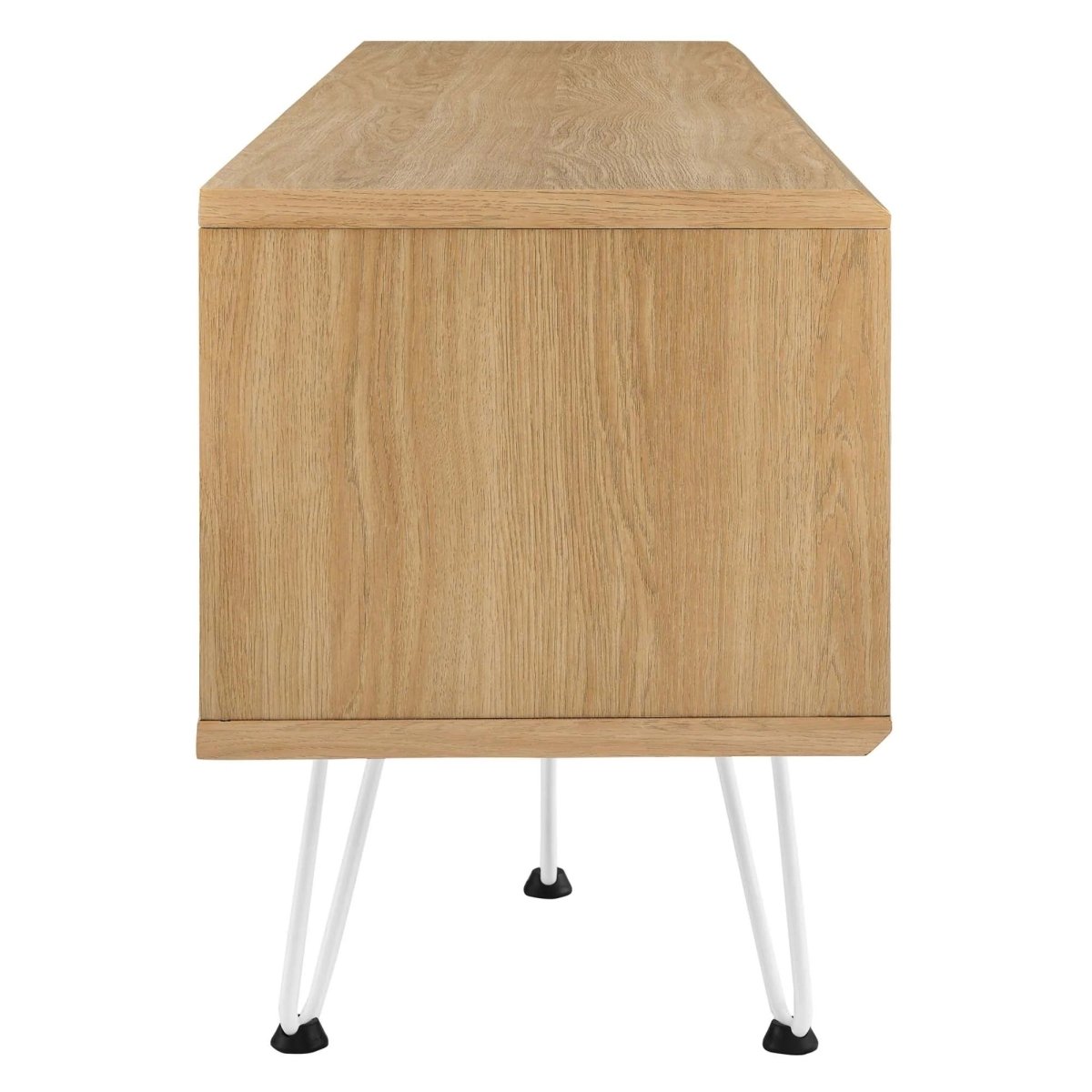 Industrial Modern TV Stand with Sliding Mesh Doors 59 Inch - TV Stands available at Alpine Outlets in Denver