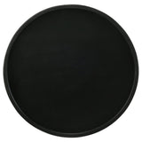 Ixia Round Solid Mango Wood Accent Side Table, Black Stain - End & Side Tables available at Alpine Outlets in Denver