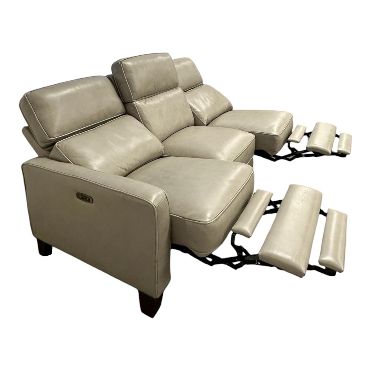 Jackston Leather Power Reclining Sofa with Power Headrest (ID U412867) - Living Room Furniture available at Alpine Outlets in Denver