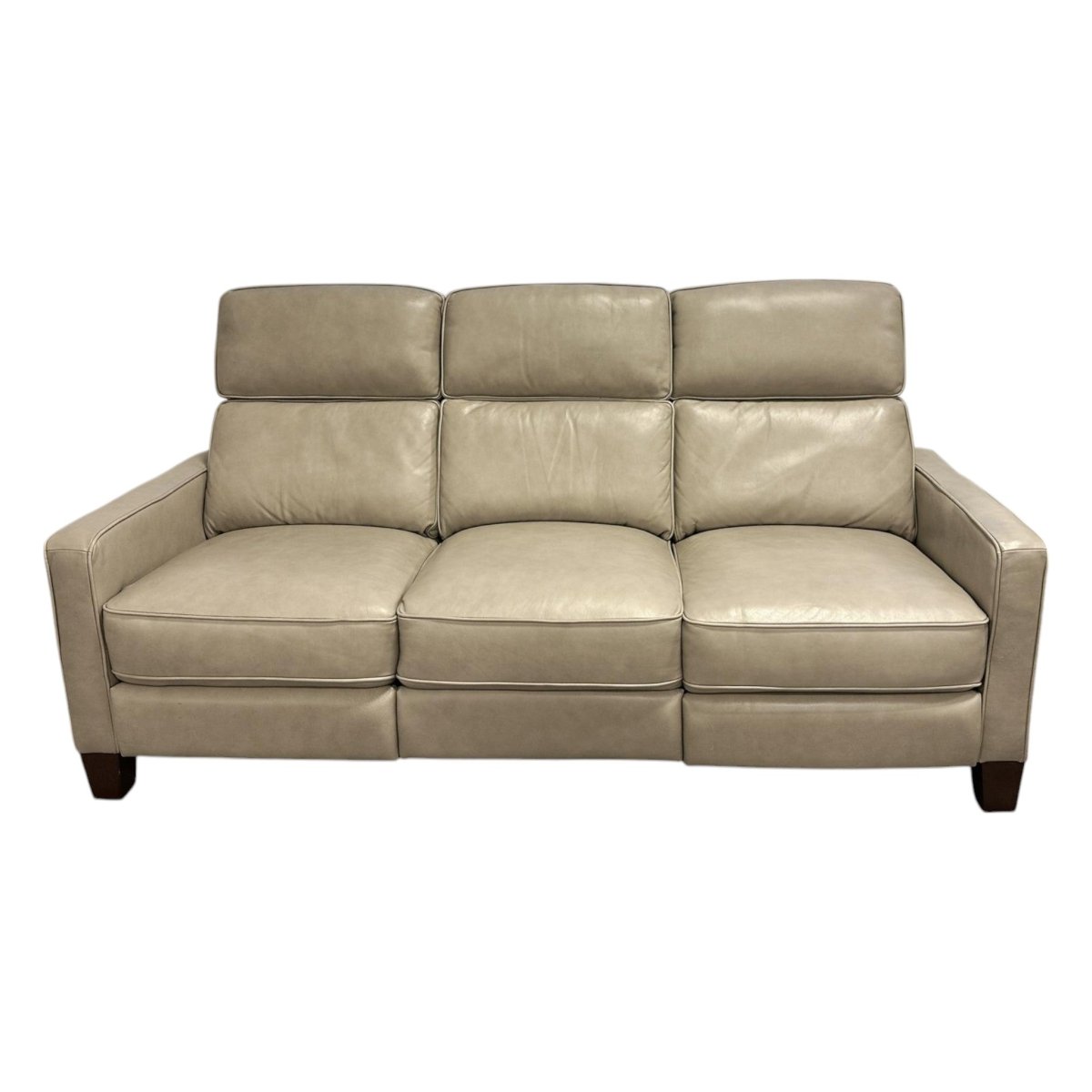 Jackston Leather Power Reclining Sofa with Power Headrest (ID U412867) - Living Room Furniture available at Alpine Outlets in Denver