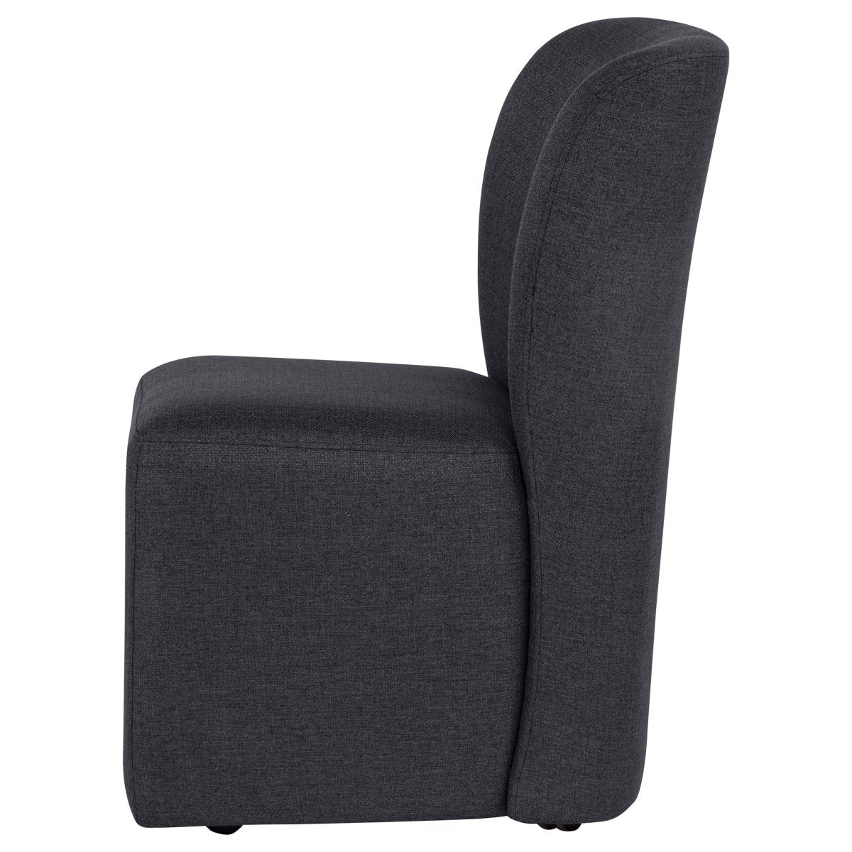 Jaelynn Charcoal Upholstered Parsons Dining Chair, Set of 2 - Dining Chairs & Benches available at Alpine Outlets in Denver