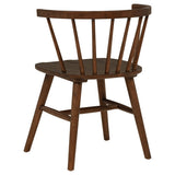 Jeffries Windsor Walnut Dining Side Chairs, Set of 2 - Dining Chairs & Benches available at Alpine Outlets in Denver