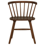 Jeffries Windsor Walnut Dining Side Chairs, Set of 2 - Dining Chairs & Benches available at Alpine Outlets in Denver