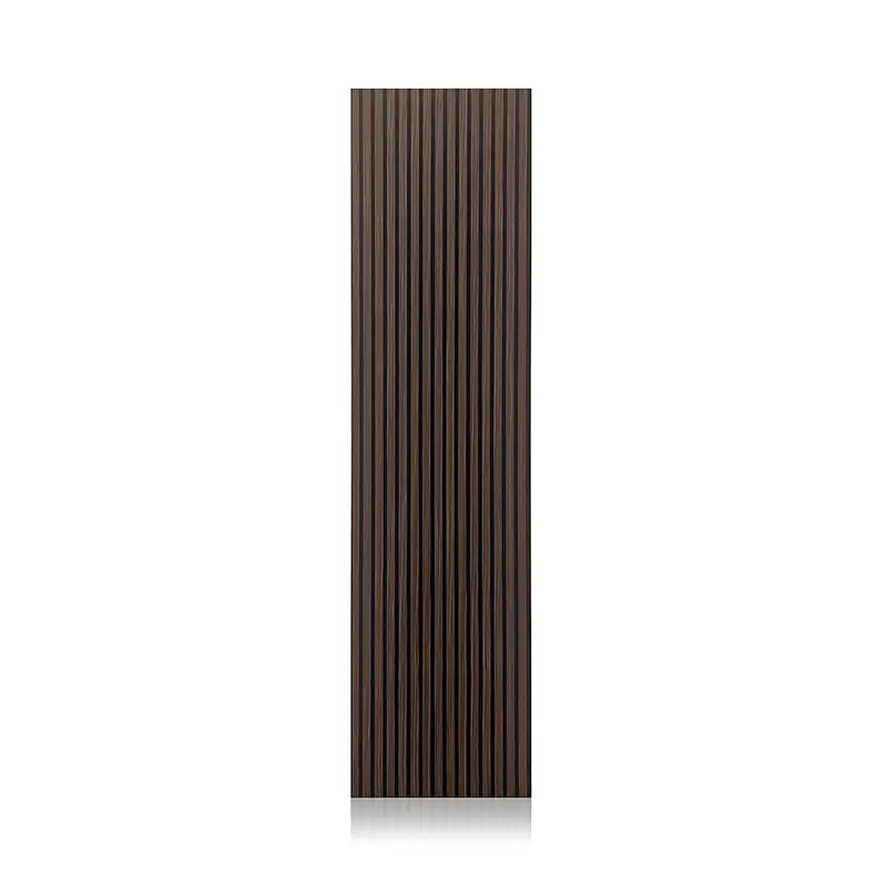 Acoustic Dark Smoke Oak Wood Wall Panel