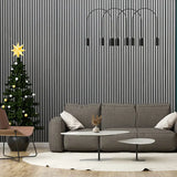 Gray Oak Real Wood Veneer Wood Slat Akupanel