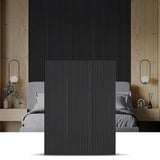 Black Oak Real Wood Veneer Wood Slat Akupanel