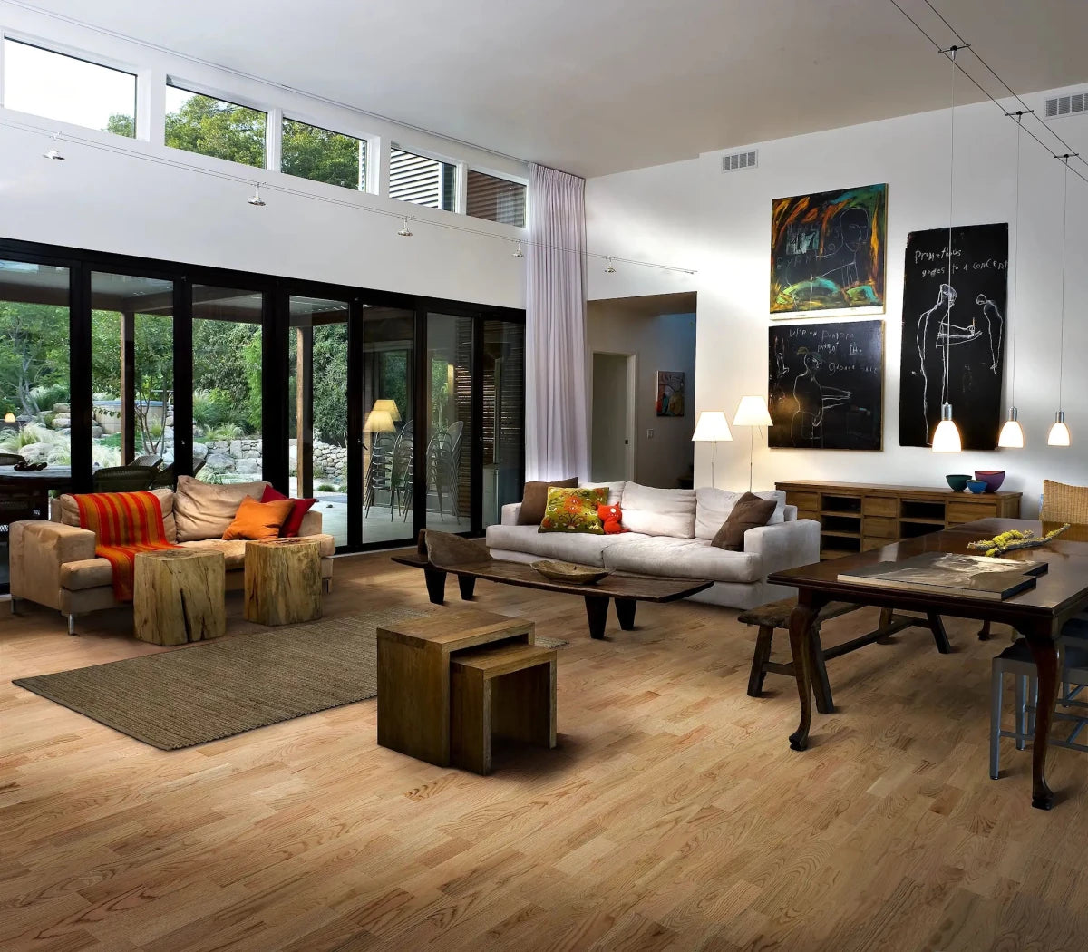 Kahrs Avanti Tres Red Oak Nature 7" 1/2" Engineered Flooring - Hardwood Flooring available at Alpine Outlets in Denver