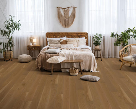 Kahrs Canvas Oak Latte 5" Engineered Flooring - Hardwood Flooring available at Alpine Outlets in Denver