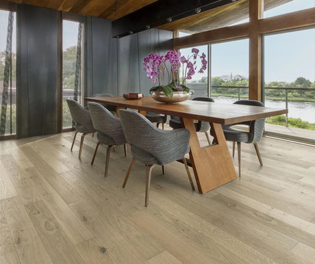 Kahrs Classic Nouveau Oak Nouveau White 7" 5/8" Engineered Flooring - Hardwood Flooring available at Alpine Outlets in Denver