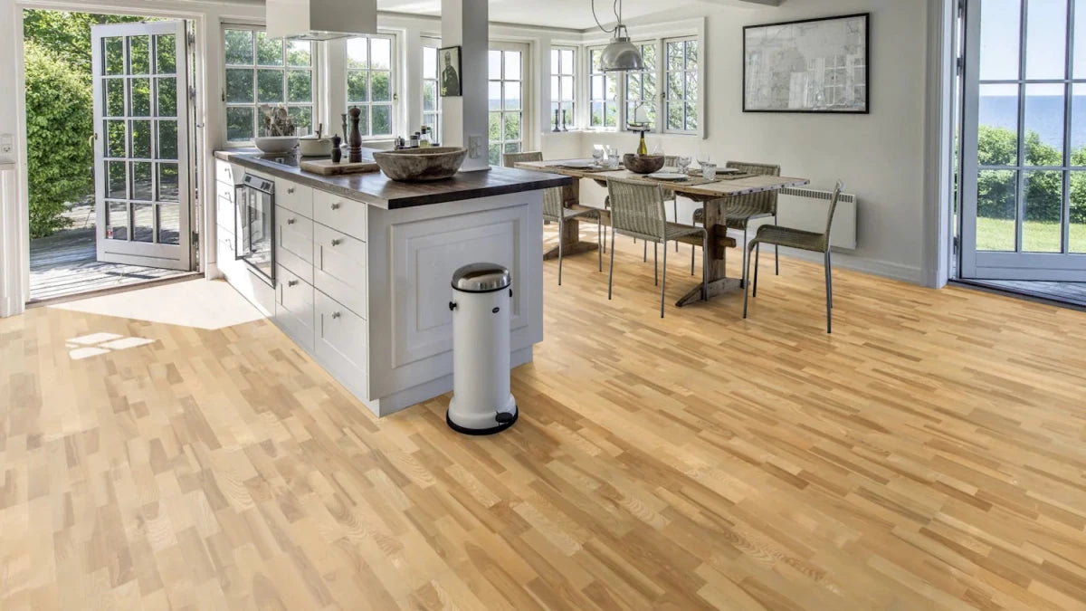 Kahrs Tres Ash Vaila 7" 1/2" Engineered Flooring - Hardwood Flooring available at Alpine Outlets in Denver