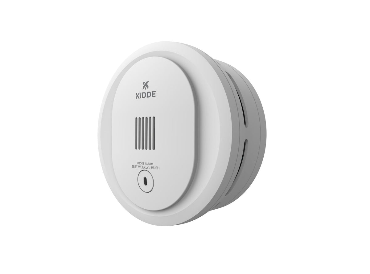 Kidde 10SDR smoke alarm, angled view