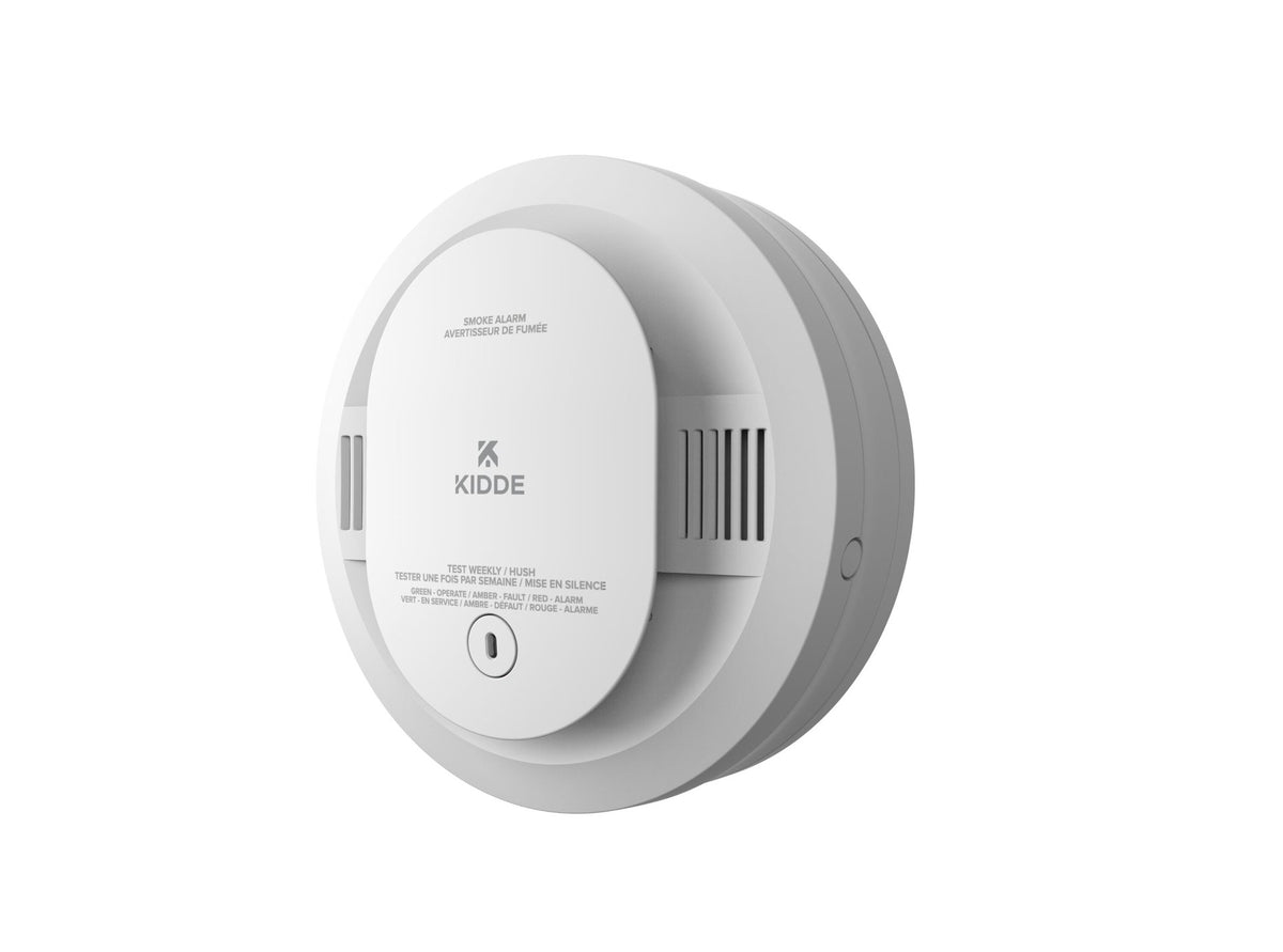 Kidde 20SDR smoke alarm, angled view