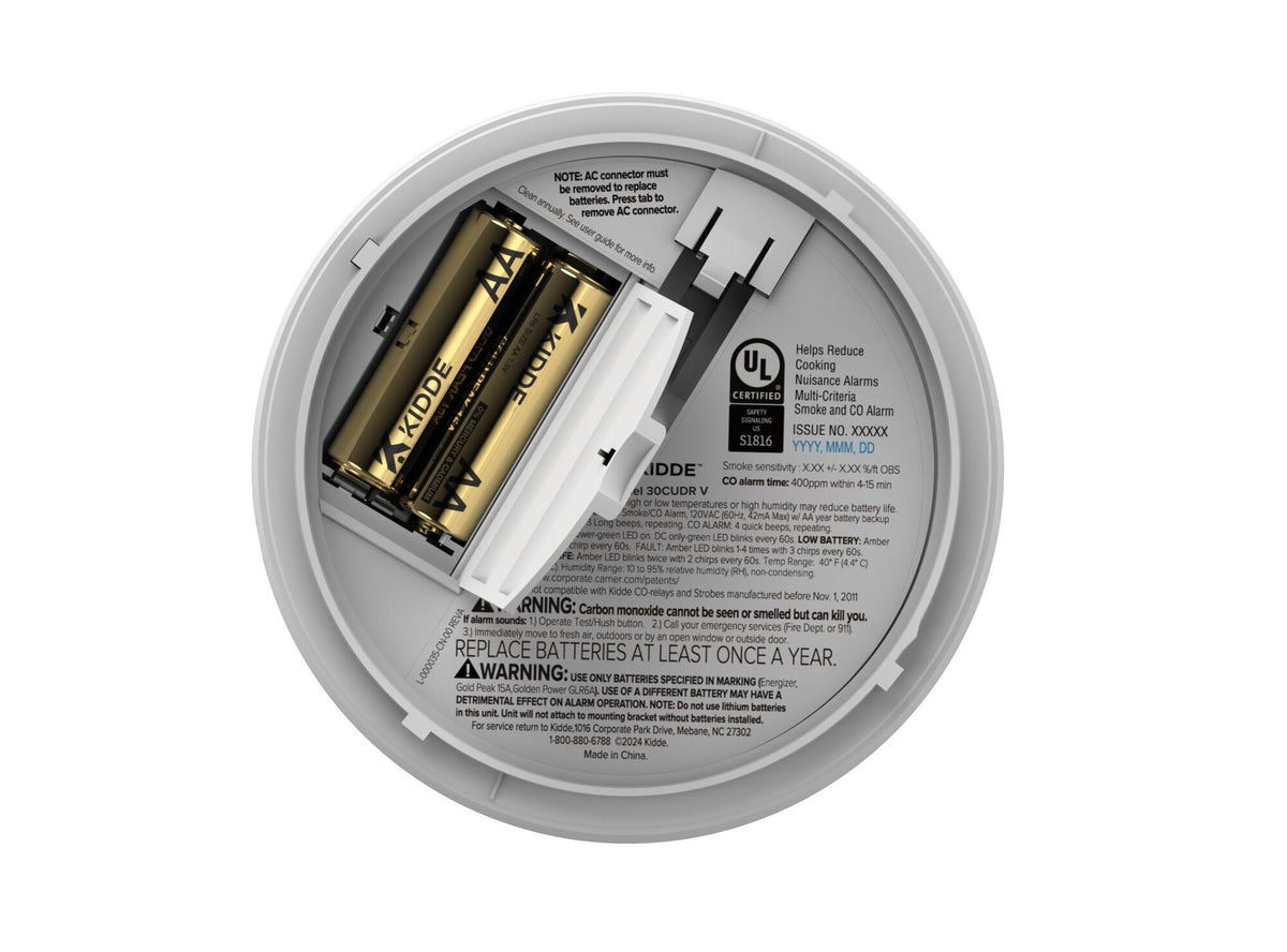 Kidde 30CUDR-V alarm product view