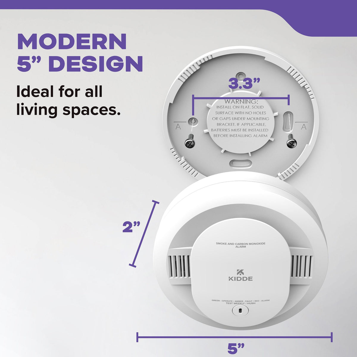 Kidde 30CUDR-V product features