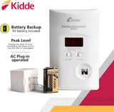 Kidde KN-COPP-3 plug-in power and included 9V backup battery