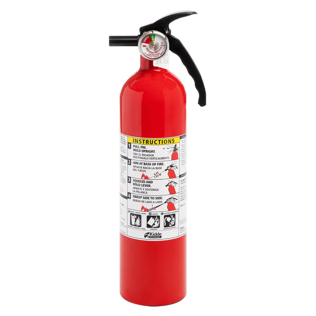 Kidde 21027413MTL red 5-B:C extinguisher with metal handle