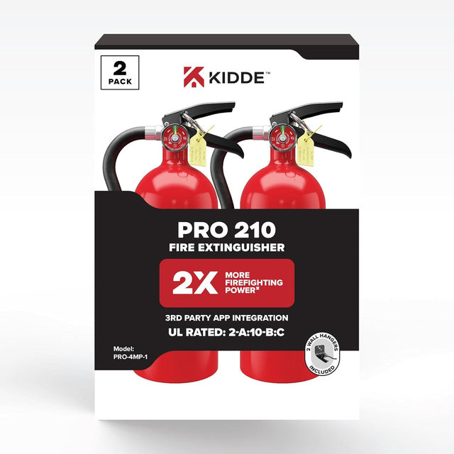 Kidde Pro 210 PRO-4MP-1 retail two-pack