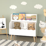 Kids Bookcase, Children Book Organizer Toy Storage Cabinet - White - Bookcases available at Alpine Outlets in Denver