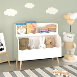 Kids Bookcase, Children Book Organizer Toy Storage Cabinet - White - Bookcases available at Alpine Outlets in Denver