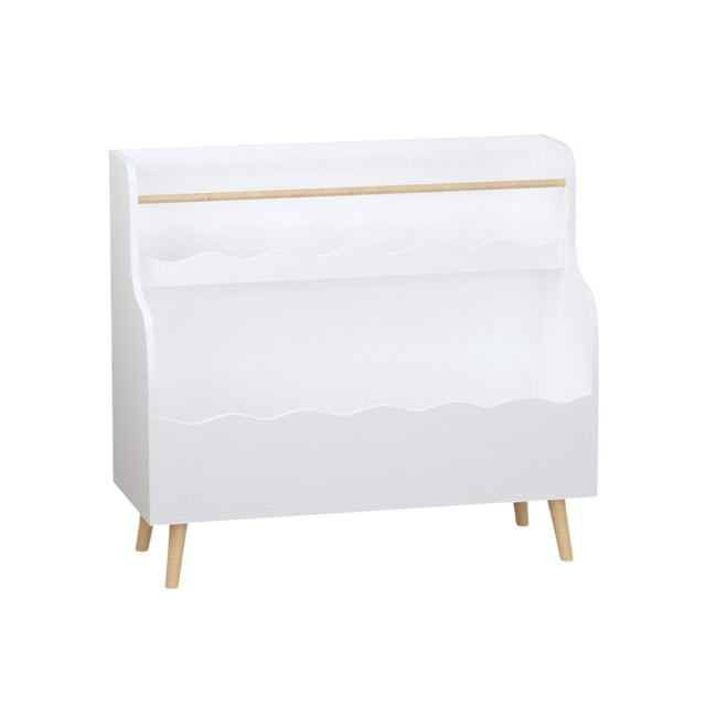 Kids Bookcase, Children Book Organizer Toy Storage Cabinet - White - Bookcases available at Alpine Outlets in Denver