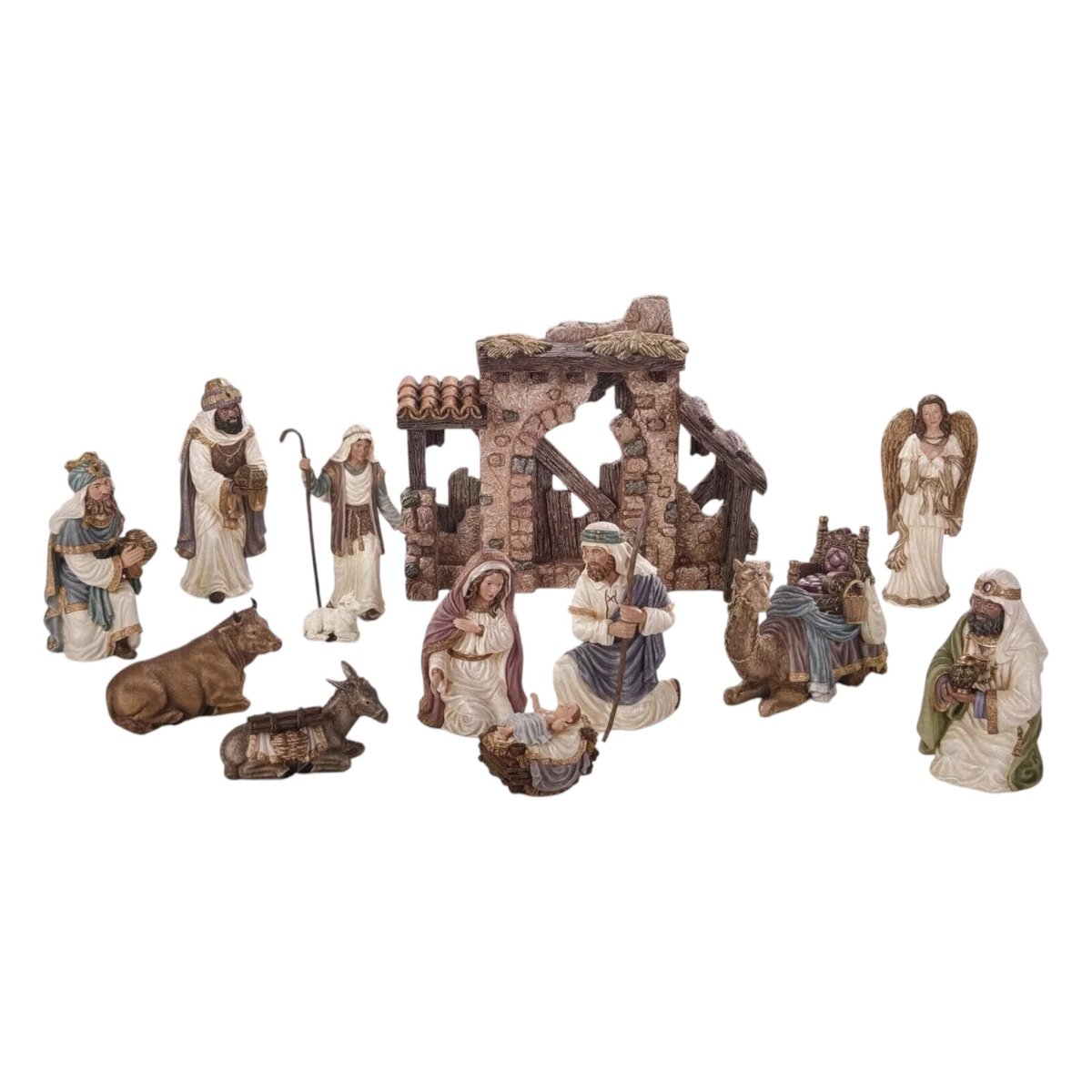 KS Nativity 14pc Set (ID N081234) - available at Alpine Outlets in Denver