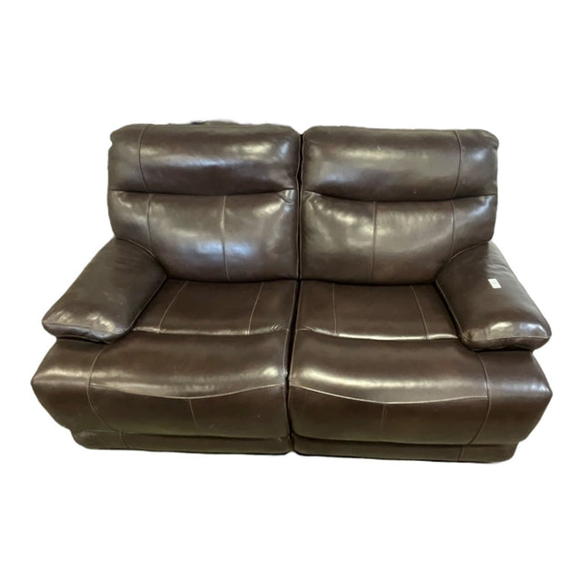 Leather Electric Reclining Chair with USB - available at Alpine Outlets in Denver