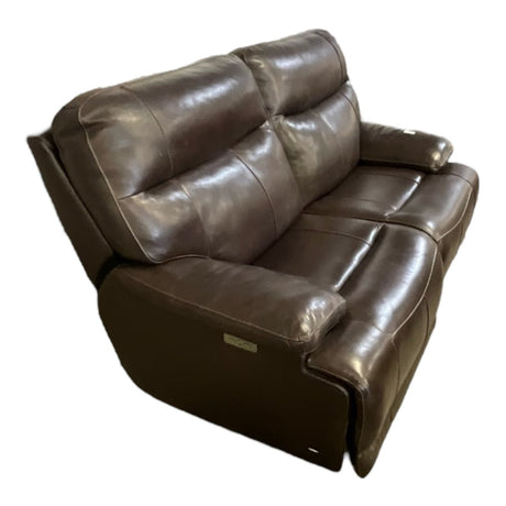 Leather Electric Reclining Chair with USB - available at Alpine Outlets in Denver