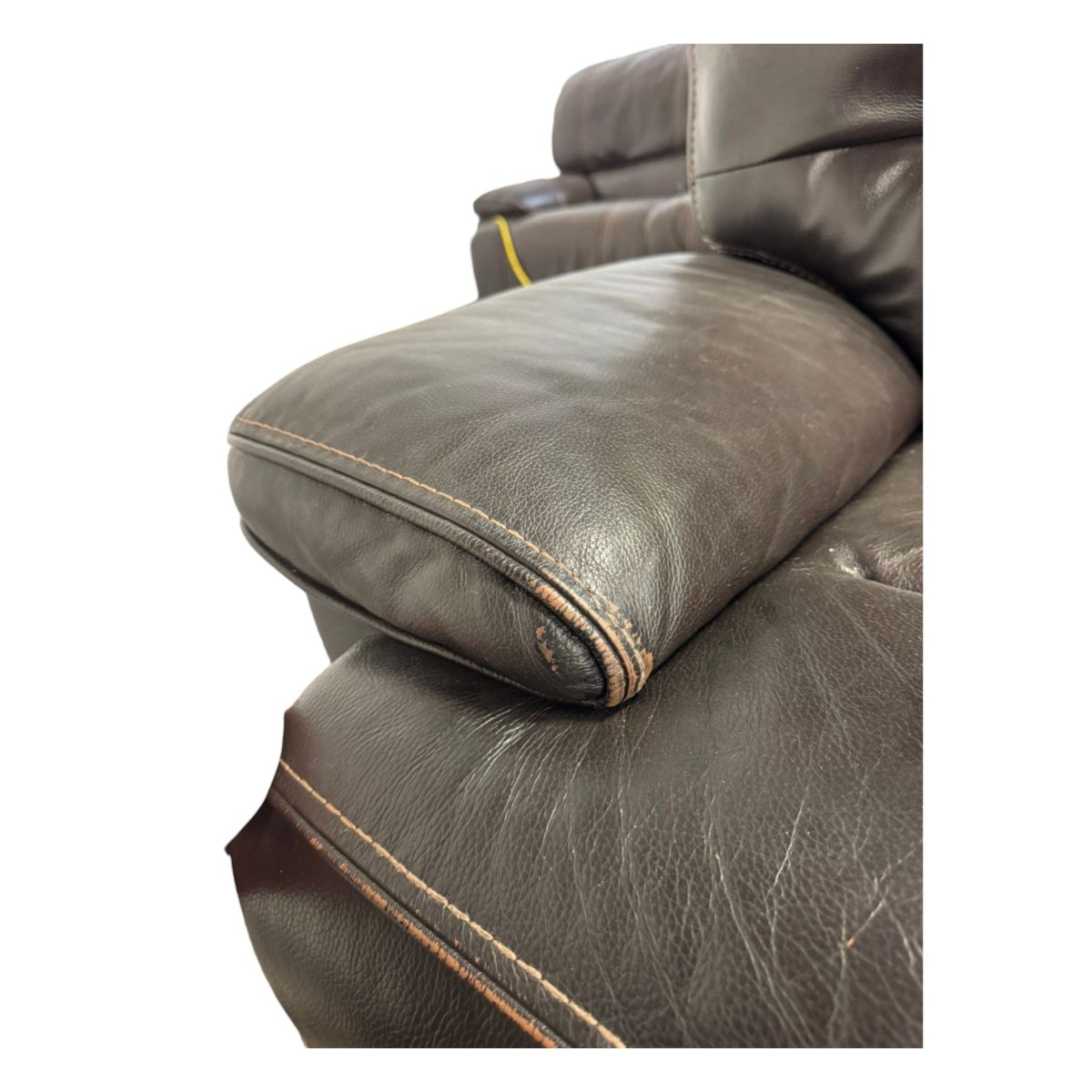 Leather Power Reclining Sofa (ID G482916) - Furniture available at Alpine Outlets in Denver