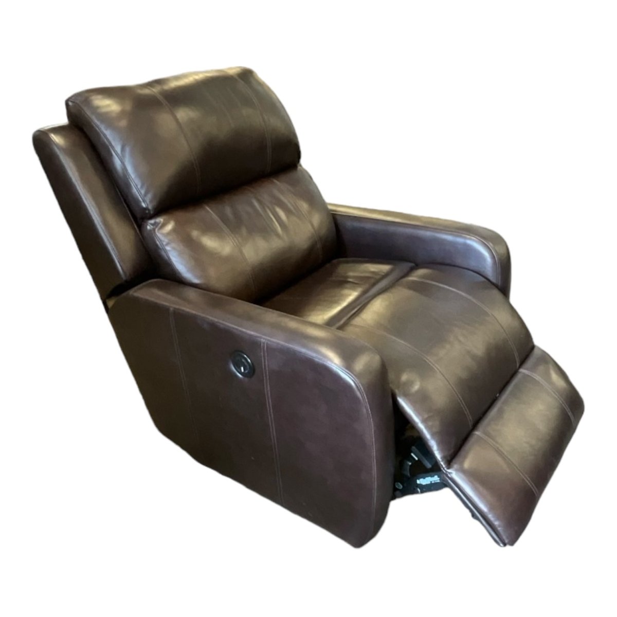 Leather Powered Reclining Chair - available at Alpine Outlets in Denver