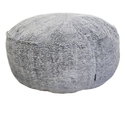 Light Gray Fabric Circle Beanbag (ID L012350) - available at Alpine Outlets in Denver