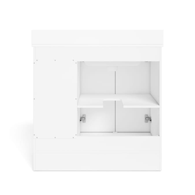 Madix 36 - Inch Bathroom Vanity with Undermount Sink & Stone Top - Bathroom Vanities available at Alpine Outlets in Denver