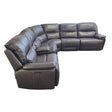 Malachi 6 - Piece Leather Power Reclining Sectional (ID G045893) - Living Room Furniture available at Alpine Outlets in Denver