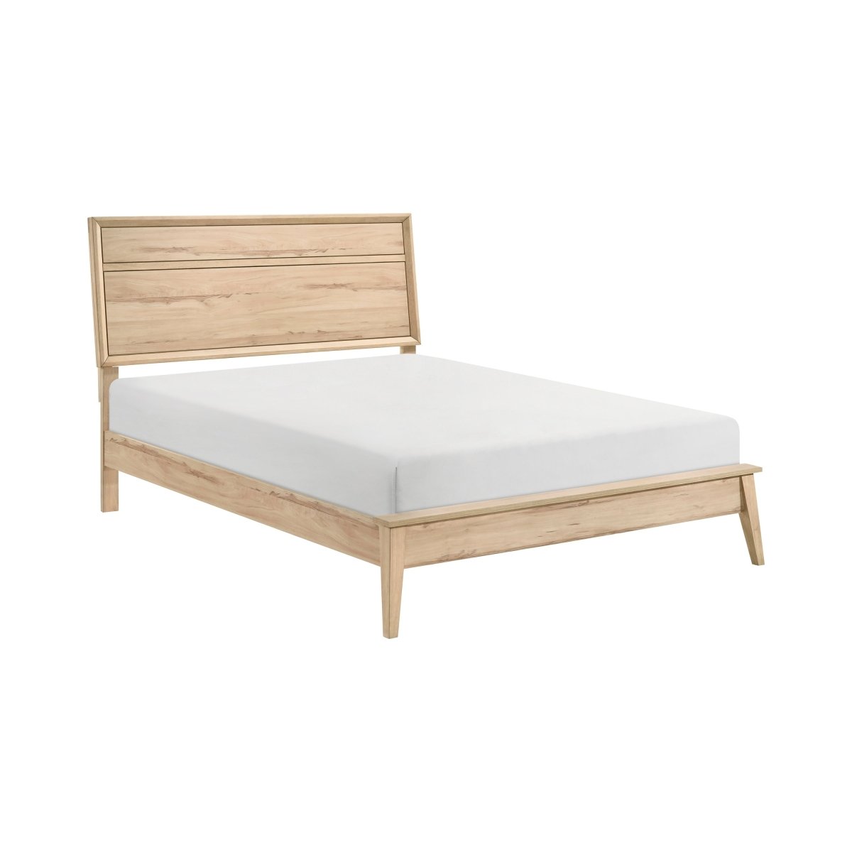 Marrin Classic Mid - Century Bed Frame - Queen - Bedroom Furniture available at Alpine Outlets in Denver