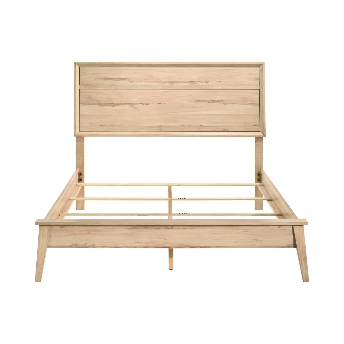 Marrin Classic Mid - Century Bed Frame - Queen - Bedroom Furniture available at Alpine Outlets in Denver