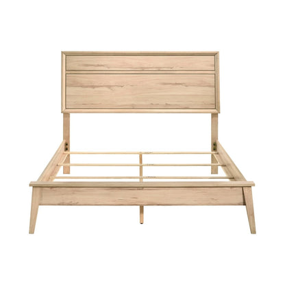 Marrin Classic Mid - Century Bed Frame - Queen - Bedroom Furniture available at Alpine Outlets in Denver