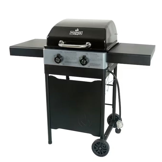 Master Forge 2 - Burner Liquid Propane Gas Grill with Side Shelves - available at Alpine Outlets in Denver