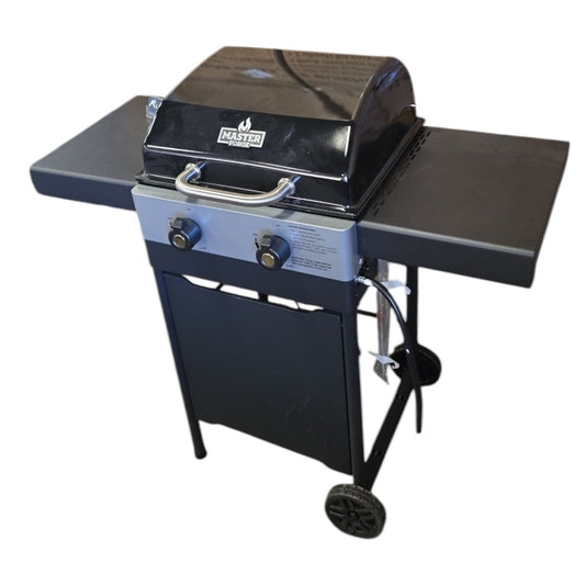 Master Forge Black/Porcelain Enamel 2 - Burner Liquid Propane Gas Grill (ID N012345) - available at Alpine Outlets in Denver