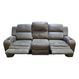 Matteus Fabric Power Reclining Sofa with Drop Down Table (ID L082374) - Furniture available at Alpine Outlets in Denver