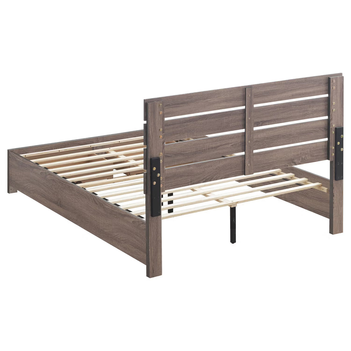 Brantford Queen Storage Panel Bed – Barrel Oak