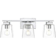 Merrick 3 Light 23 inch Chrome Bath Sconce Wall Light - 🟢 Lighting available at Alpine Outlets in Denver