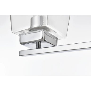 Merrick 3 Light 23 inch Chrome Bath Sconce Wall Light - 🟢 Lighting available at Alpine Outlets in Denver
