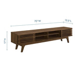 Mid Century Entertainment Center TV Stand 70 Inch - TV Stands available at Alpine Outlets in Denver