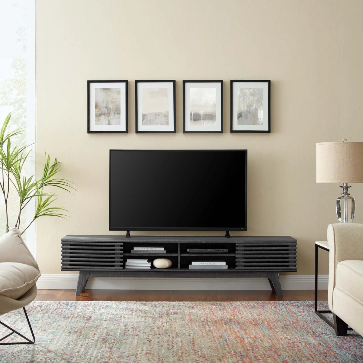 Mid Century Entertainment Center TV Stand 70 Inch - TV Stands available at Alpine Outlets in Denver